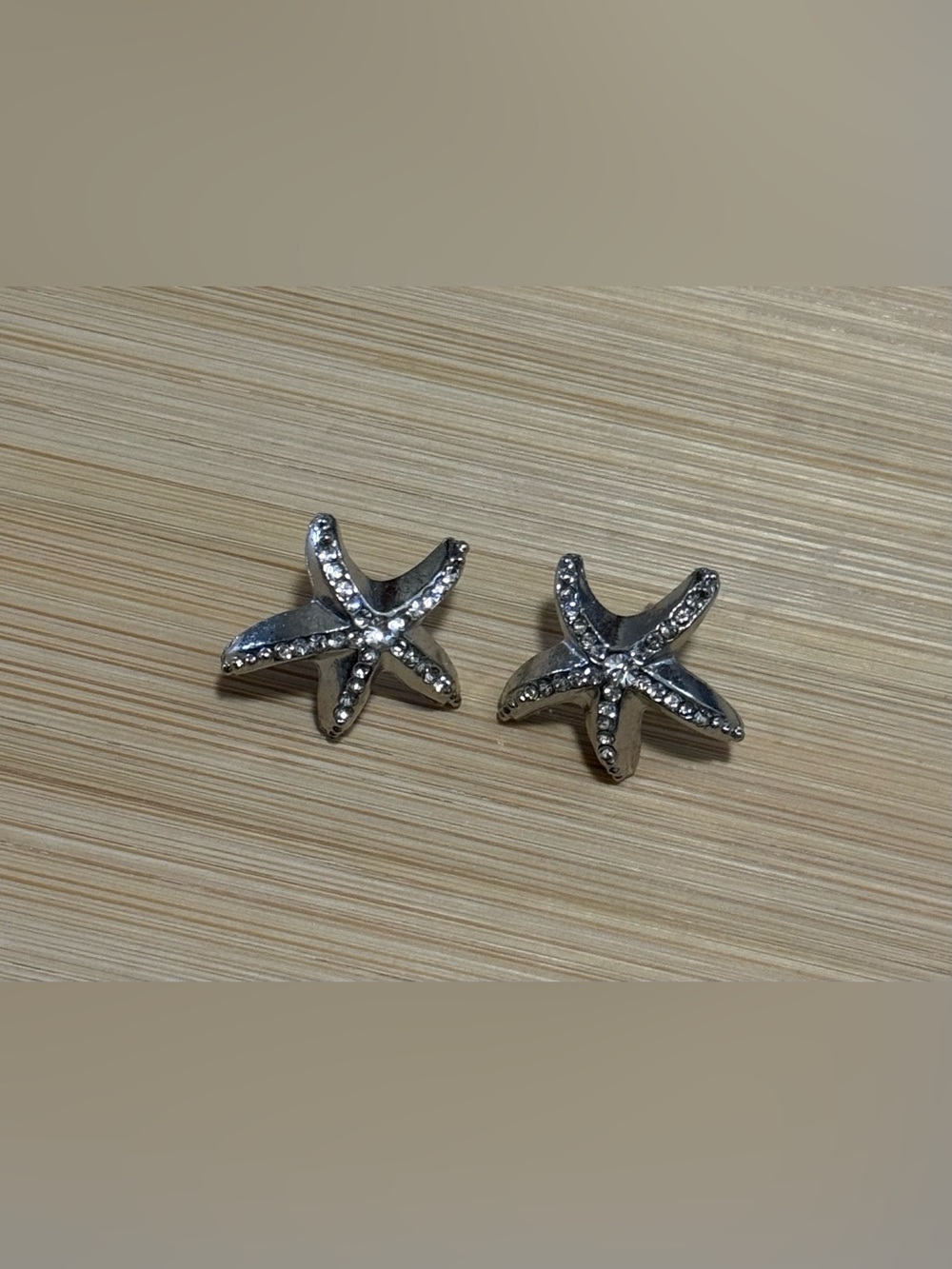 Mermaidcore Starfish Rhinestone Stud Earrings